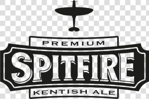 Colour Logo Black Logo   Spitfire Beer Logo Png  Transparent Png