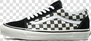 Thumb Image   Vans Old Skool Checkerboard Red  HD Png Download