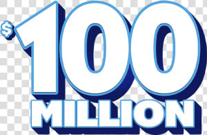 100 Million Powerball Australia  HD Png Download