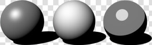 White And Black Ball Shading Drawings  HD Png Download