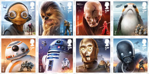 Click To Unmute   Royal Mail Star Wars  HD Png Download