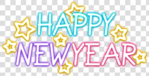 Transparent Happy New Year 2018 Png   Stickers Happy New Year Png  Png Download