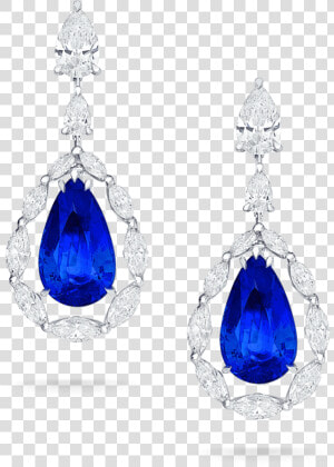 09 04 407 1 Sapphire Earrings Copy   Earrings  HD Png Download