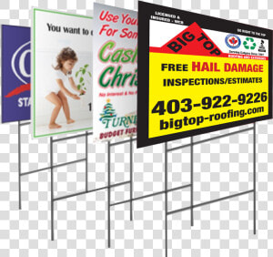 Coroplast Signs   Yard Signs  HD Png Download