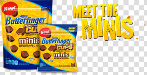 Butterfinger Peanut Butter Cups   Butterfinger Candy Bar  HD Png Download