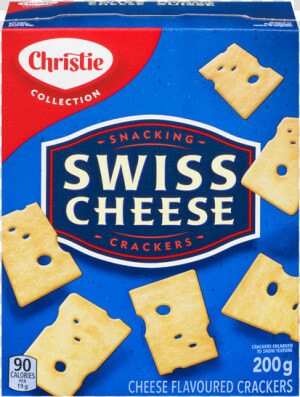 Christie Swiss Cheese Crackers  HD Png Download