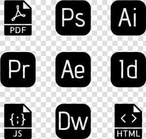 File Type Set   Workplace Icons  HD Png Download