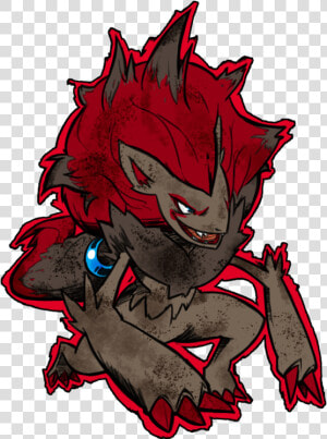 Zoroark   Cartoon  HD Png Download