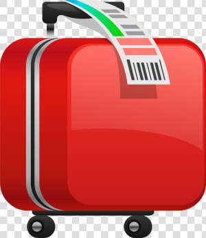 Download Suitcase Png Image   Red Suitcase Clipart  Transparent Png