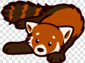 Red Panda Png Transparent Images   Clipart Red Panda Cartoon  Png Download