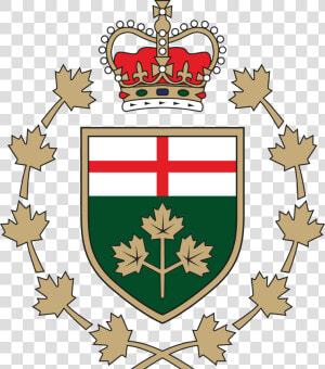 Lieutenant Governor’s Emblem   Ontario Crest  HD Png Download