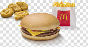 Mcdonalds Happy Meal Burger  HD Png Download