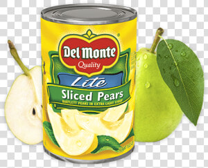 Sliced Pears   Lite   Delmonte Pear Halves  HD Png Download