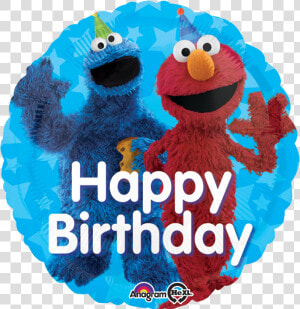 Sesame Street Fun Happy Birthday   Sesame Street Round  HD Png Download