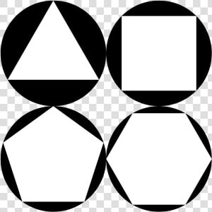 Polygons Inside Circles   Hello Visits 三田  HD Png Download