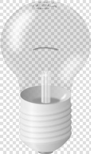 Light Bulb   Unlit Light Bulb  HD Png Download