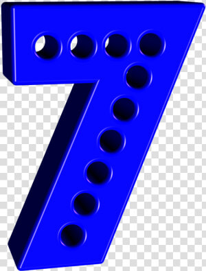 Chiffre 1 En 3d Bleu  HD Png Download