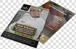 Pier 45 Restaurant Now Hiring Flyer Template Preview   Flyer  HD Png Download