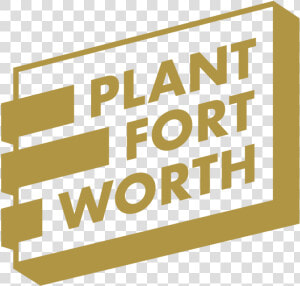 Plant Fort Worth Sign Icon Gold  HD Png Download