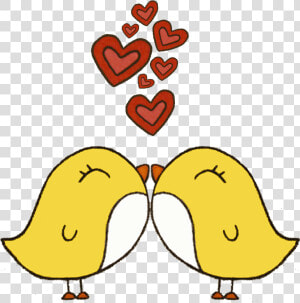 Animated Love Birds Clipart   Lovebirds Clip Art  HD Png Download