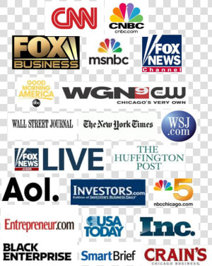 Wall Street Journal  Usa Today And Publisher S Weekly   Press Logos Of Usa  HD Png Download