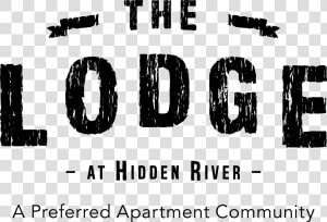 The Lodge At Hidden River   Calligraphy  HD Png Download