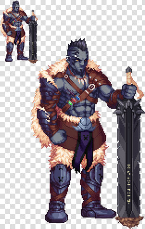 Greatsword Barbarian  HD Png Download