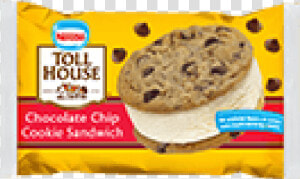 Nestle Toll House Chocolate Chip Cookie Ice Cream Sandwich  HD Png Download