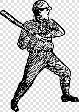 Baseball Batter   Estadio De Beisbol Dibujar Blanco Y Negro Png  Transparent Png