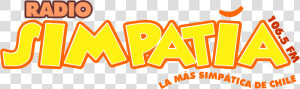 Emblema Radio Simpatía Chile   Illustration  HD Png Download