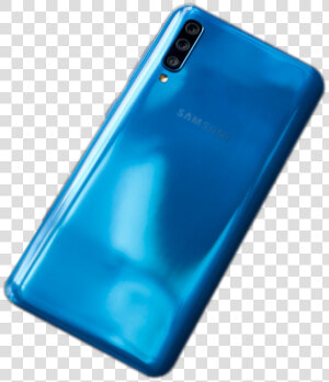 Samsung Galaxy A50 Blue Without Background   Samsung Galaxy A50  HD Png Download