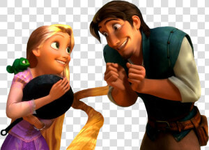 Flynn  amp  Rapunzel   Rapunzel And Eugene Cute  HD Png Download