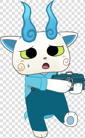 Yo Kai Watch Komasan Closed Clipart   Png Download   Yōkai  Transparent Png