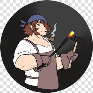 Transparent Blacksmith Png   Cartoon  Png Download