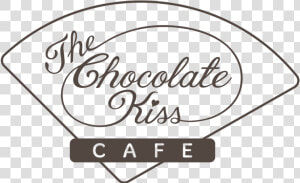 The Chocolate Kiss Cafe   Chocolate Kiss Cafe Logo  HD Png Download