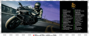 Kawasaki 50th 002   Motorcycle  HD Png Download