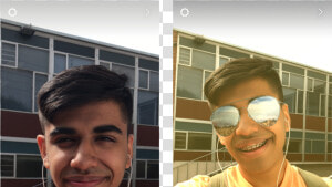 Instagram Adds Face Filters For Live Video  HD Png Download