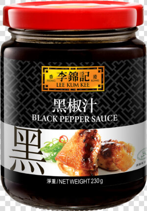 Black Pepper Sauce 230g   Black Bean Garlic Sauce  HD Png Download