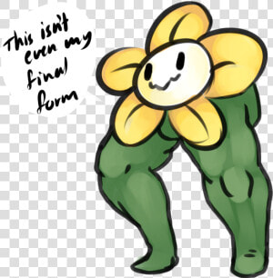 Transparent Flowey Png   Cartoon  Png Download