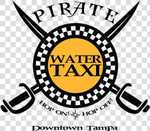 Pirate Water Taxi Logo   Pirate Water Taxi Tampa Florida  HD Png Download