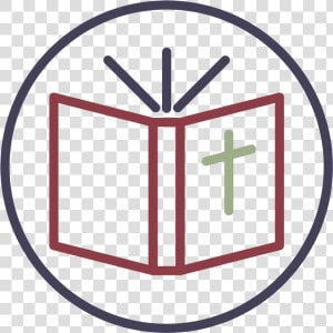 We Believe Icon Clipart   Png Download   Transparent Background Bible And Cross Clipart  Png Download