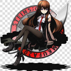 Transparent Black Off The Shoulder Tops   Steins Gate Kurisu Png  Png Download