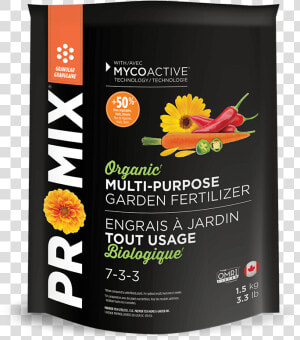 Pro Mix Organic Garden Fertilizer Multi Purpose 7 3   Tangelo  HD Png Download