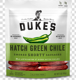 Hatch Green Chile   Duke  39 s Hatch Shorty Sausages  HD Png Download