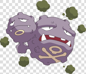 Weezing Pokemon  HD Png Download