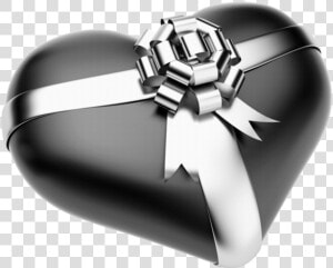  gift  regalo  present  presente  heart  corazon  black   Heart  HD Png Download