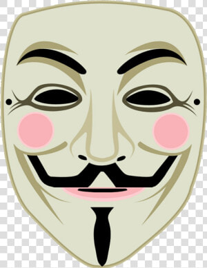 Gunpowder Plot Guy Fawkes Mask V For Vendetta Anonymous   Printable V For Vendetta Mask  HD Png Download