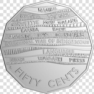 Silver Coin Png Image   50 Cent Coin Australia 2019  Transparent Png