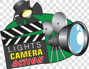 Lights Action Just A   Lights Camera Action Animated  HD Png Download