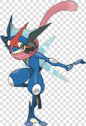 658   Greninja Ash Png  Transparent Png